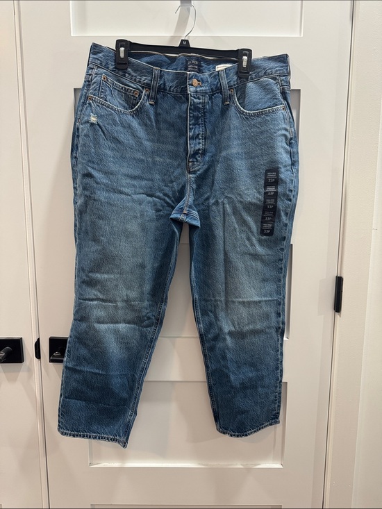 J. Crew Denim - NWT Women’s J.Crew High Rise Straight jeans 33P